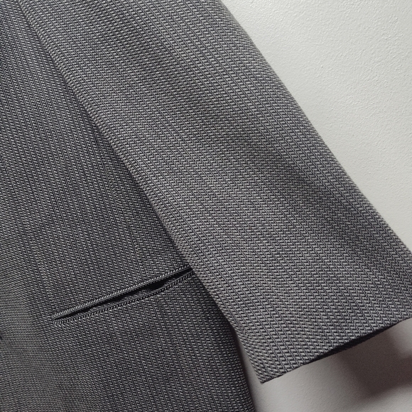 Hugo Boss Einstein/Omega Suit Jacket Men Size 40R Tan Wool Blend Lined - Picture 3 of 11